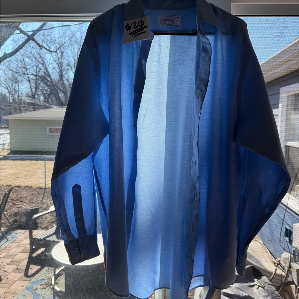 Lorenzo Uomo Size 17.5 Shirt 34-35 length